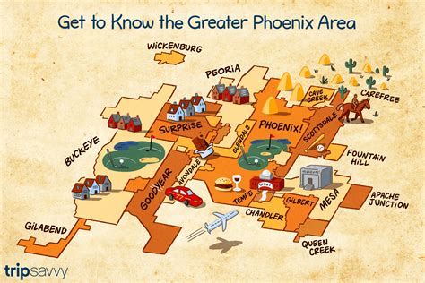 phoenix in us map|Map of Phoenix and Nearby Cities in Maricopa County .